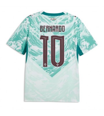 Portugal Bernardo Silva #10 Bortatröja VM 2026 Kortärmad